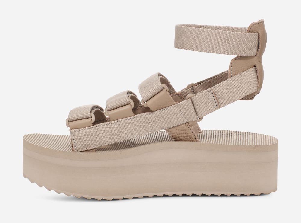 Teva Flatform Mevia Miesten Platform Sandaalit Harmaat | Suomi-5260