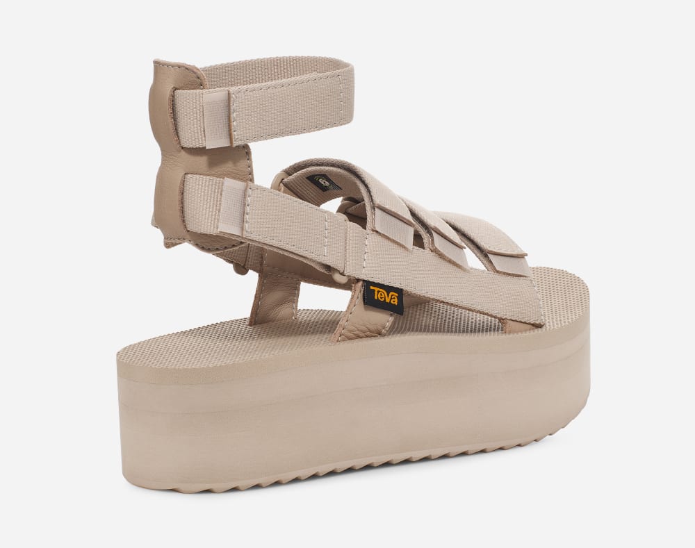 Teva Flatform Mevia Miesten Platform Sandaalit Harmaat | Suomi-5260