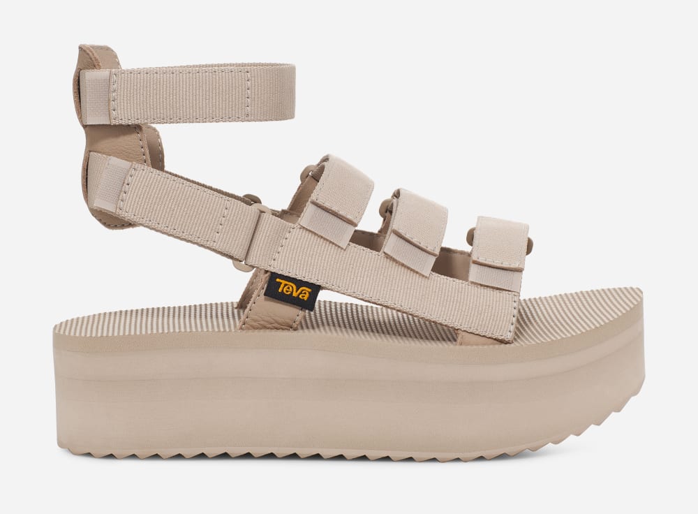 Teva Flatform Mevia Naisten Platform Sandaalit Harmaat | Suomi-7953