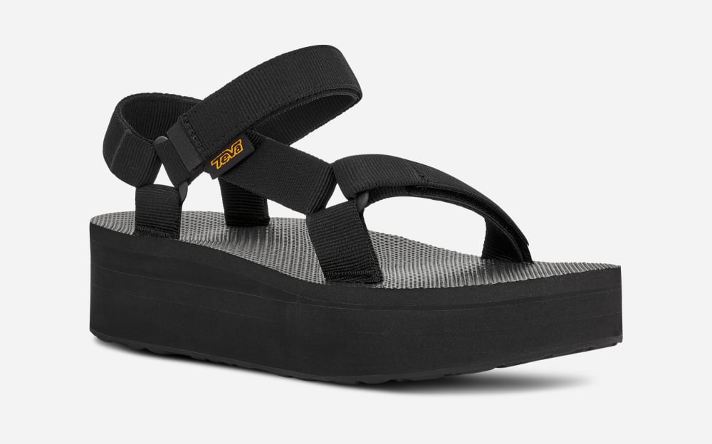 Teva Flatform Universal Miesten Platform Sandaalit Mustat | Suomi-1826