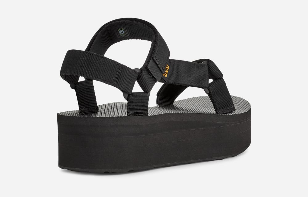 Teva Flatform Universal Miesten Platform Sandaalit Mustat | Suomi-1826