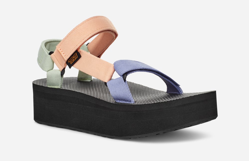 Teva Flatform Universal Miesten Platform Sandaalit Monivärinen | Suomi-4215