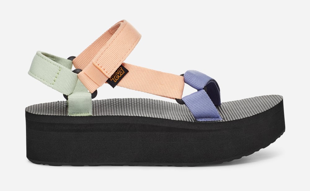 Teva Flatform Universal Miesten Platform Sandaalit Monivärinen | Suomi-4215