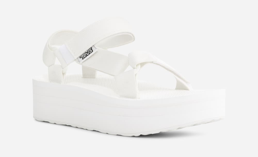 Teva Flatform Universal Naisten Platform Sandaalit Vaaleanvalkoinen | Suomi-8591