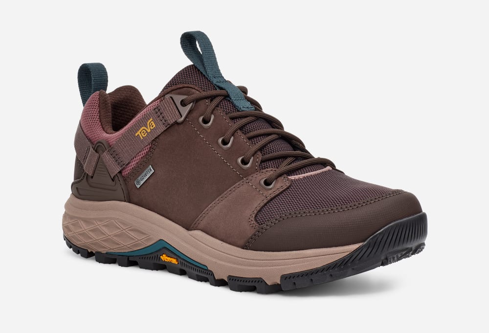 Teva Grandview GTX Low Naisten Vaellussaappaat Syvä Ruskea | Suomi-7103