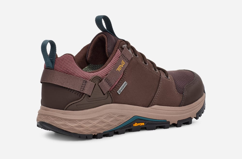 Teva Grandview GTX Low Naisten Vaellussaappaat Syvä Ruskea | Suomi-7103