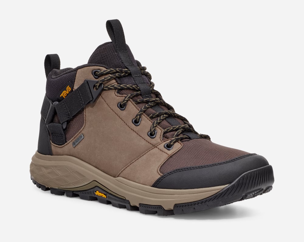 Teva Grandview Gore-Tex Miesten Vaellussaappaat Suklaa | Suomi-4620