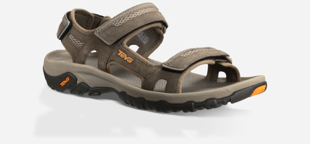 Teva Hudson Miesten Sandaalit Khaki | Suomi-1489