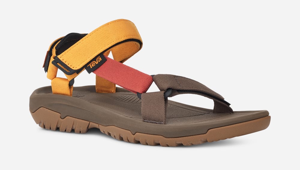 Teva Hurricane XLT2 Miesten Vaellussandaalit Kultaiset Oranssi Monivärinen | Suomi-4258