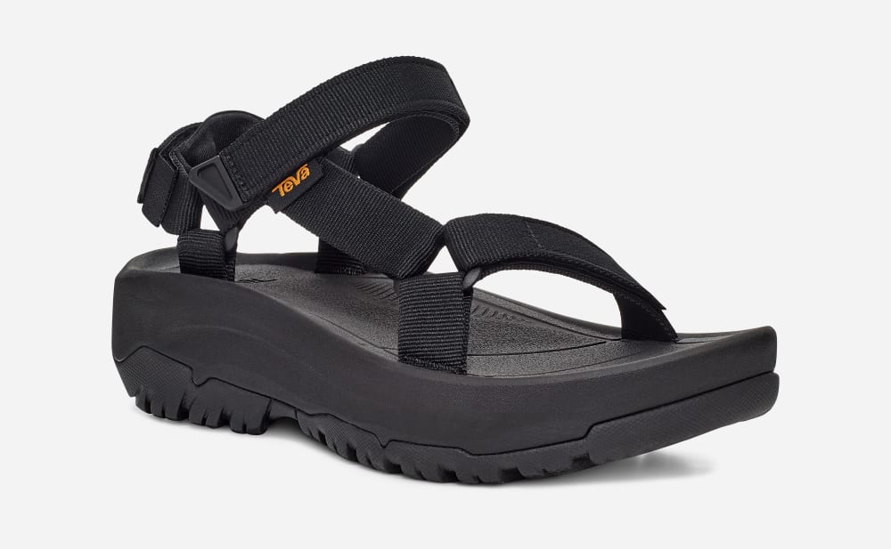 Teva Hurricane Xlt2 Ampsole Miesten Platform Sandaalit Mustat | Suomi-4508