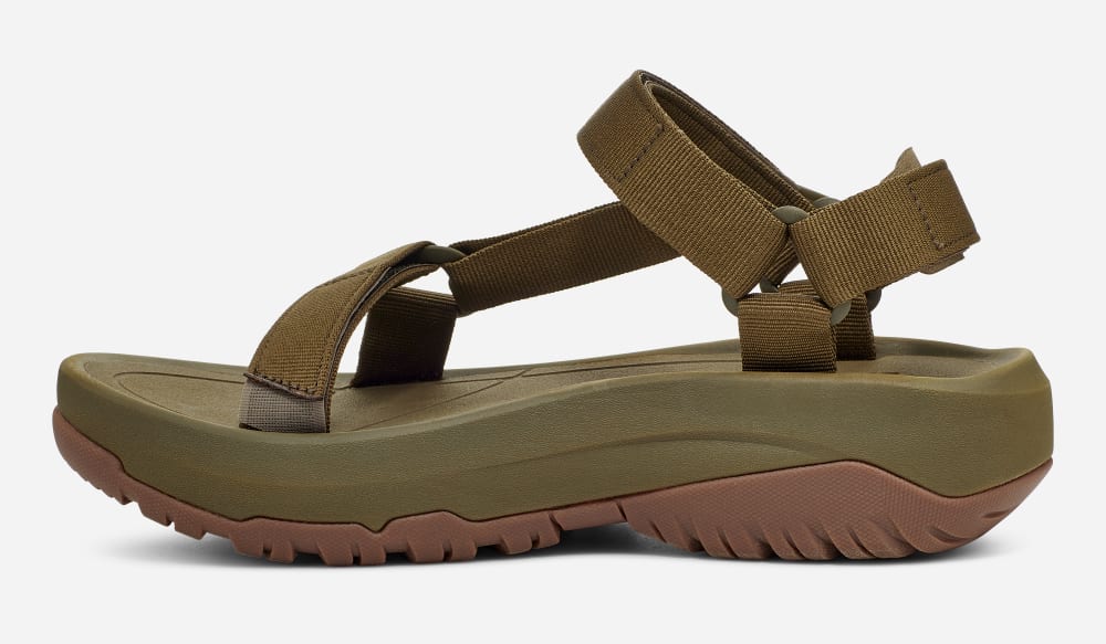 Teva Hurricane Xlt2 Ampsole Miesten Platform Sandaalit Tummanoliivinvihreä | Suomi-8367