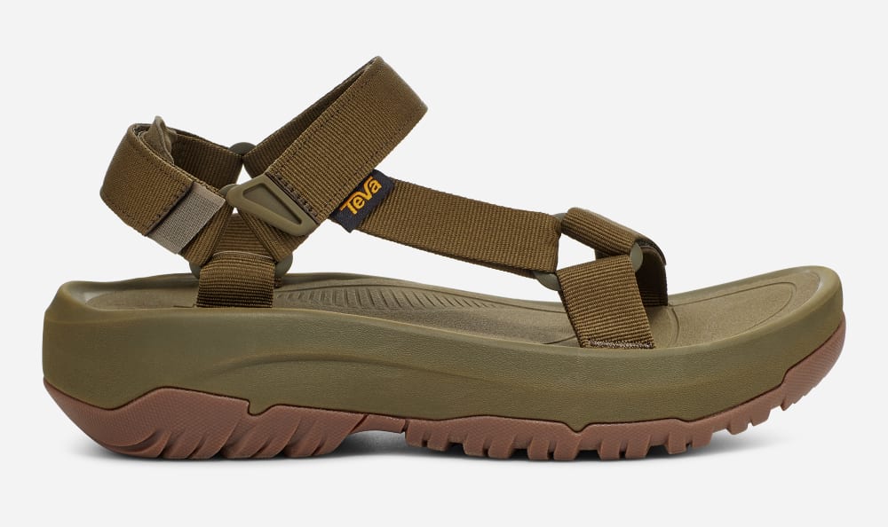 Teva Hurricane Xlt2 Ampsole Miesten Platform Sandaalit Tummanoliivinvihreä | Suomi-8367