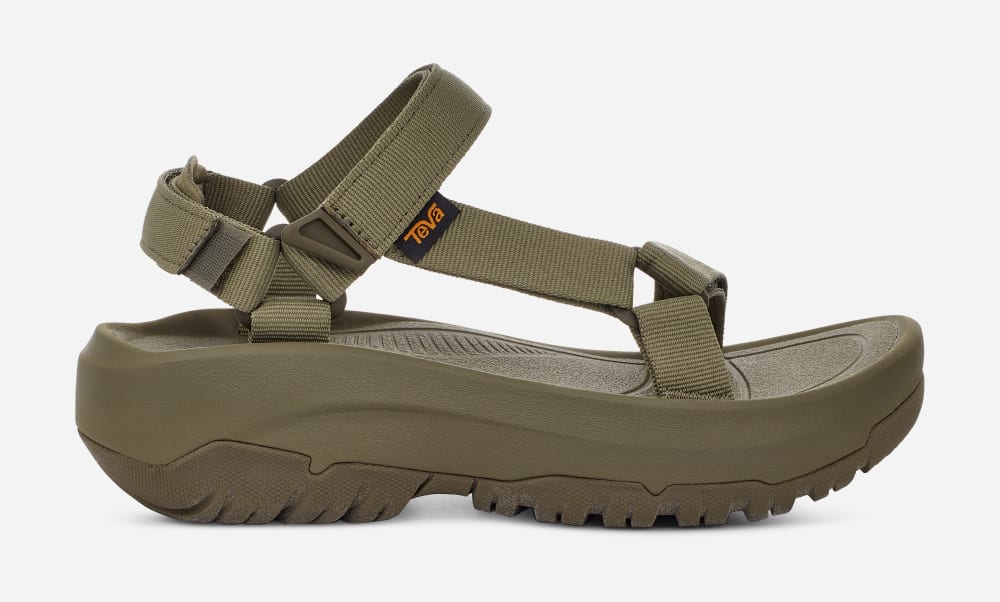 Teva Hurricane Xlt2 Ampsole Naisten Platform Sandaalit Oliivinvihreä | Suomi-7831