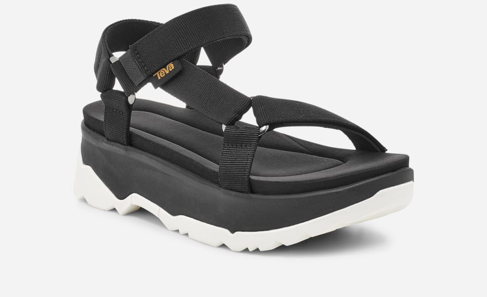 Teva Jadito Universal Miesten Platform Sandaalit Mustat | Suomi-6432