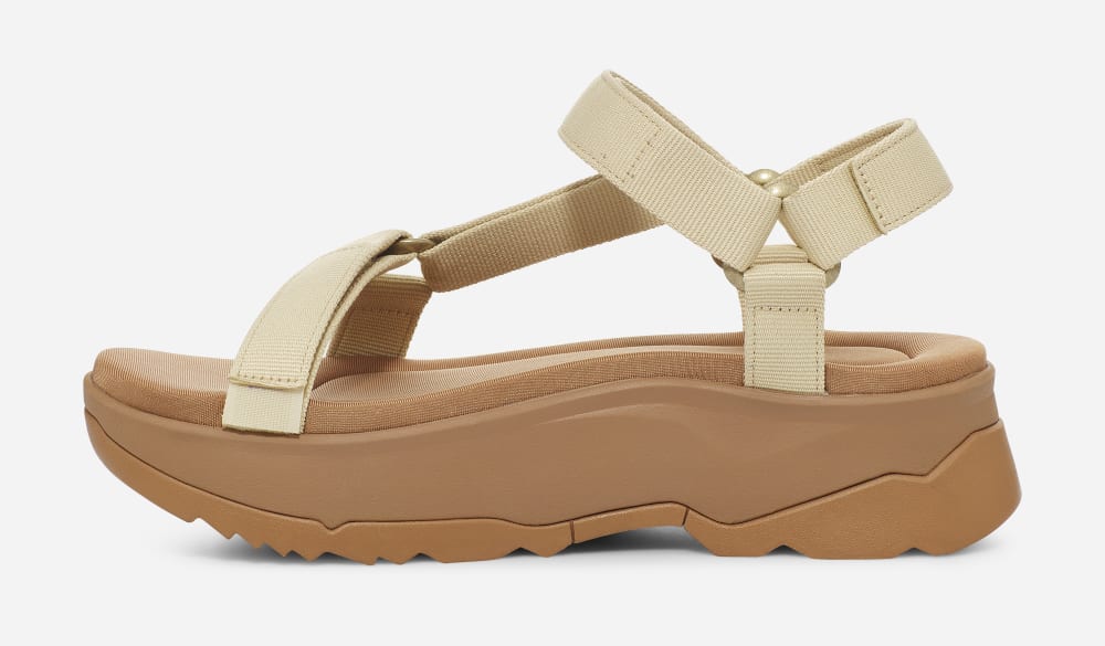 Teva Jadito Universal Naisten Platform Sandaalit Beige | Suomi-9352