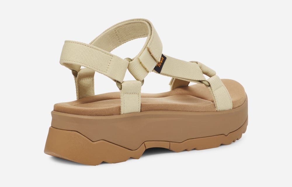 Teva Jadito Universal Naisten Platform Sandaalit Beige | Suomi-9352