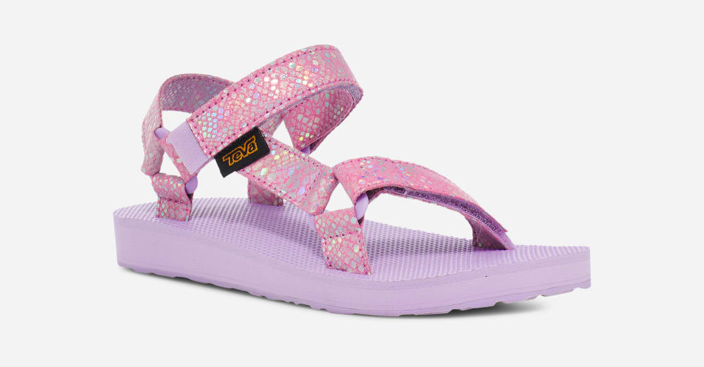 Teva K Original Universal Sparklie Lasten Sandaalit Violetit | Suomi-2376