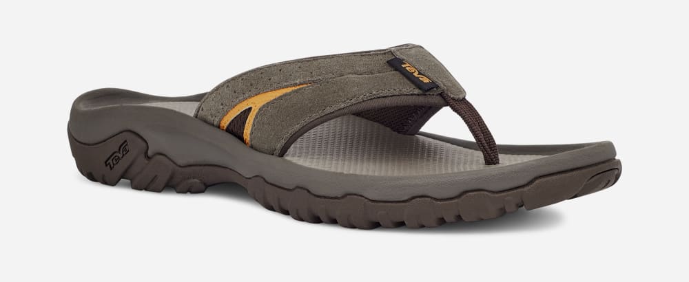 Teva Katavi 2 Thong Miesten Varvastossut Khaki | Suomi-6510