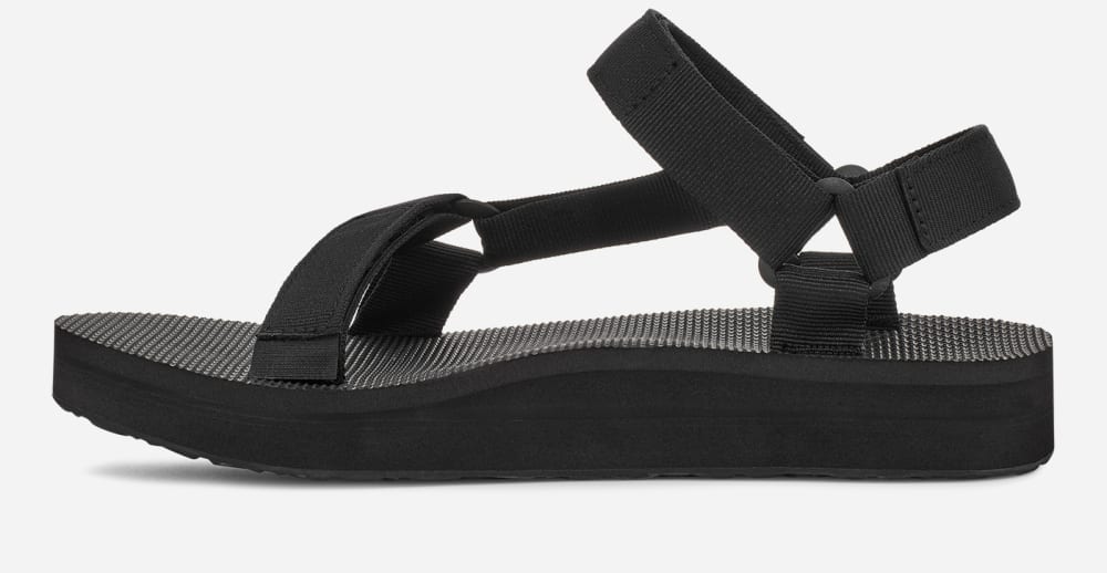 Teva Mid Universal Miesten Platform Sandaalit Mustat | Suomi-4162