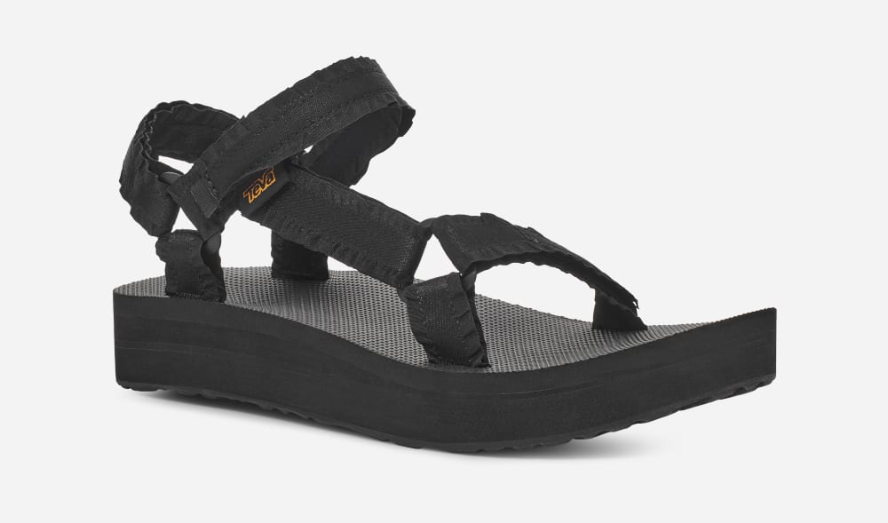 Teva Midform Universal Adorn Naisten Sandaalit Mustat | Suomi-3809