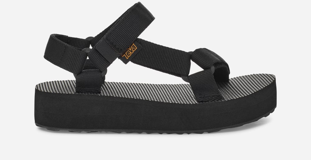 Teva Midform Universal Lasten Sandaalit Mustat | Suomi-7536