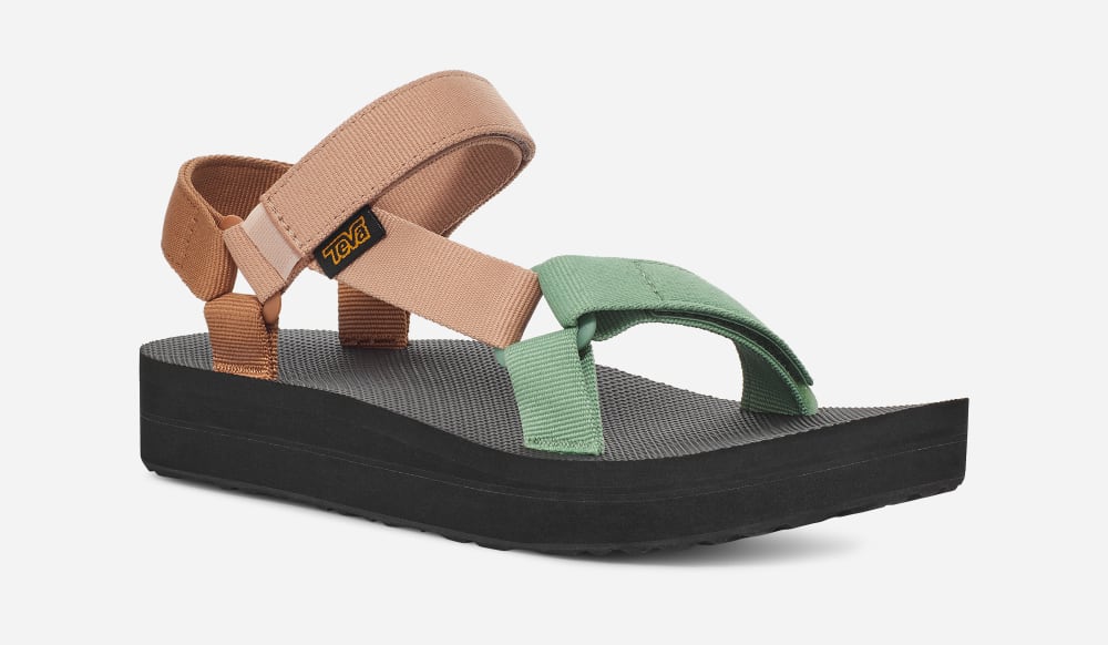 Teva Midform Universal Miesten Platform Sandaalit Monivärinen | Suomi-0726