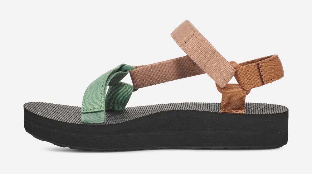 Teva Midform Universal Miesten Platform Sandaalit Monivärinen | Suomi-0726