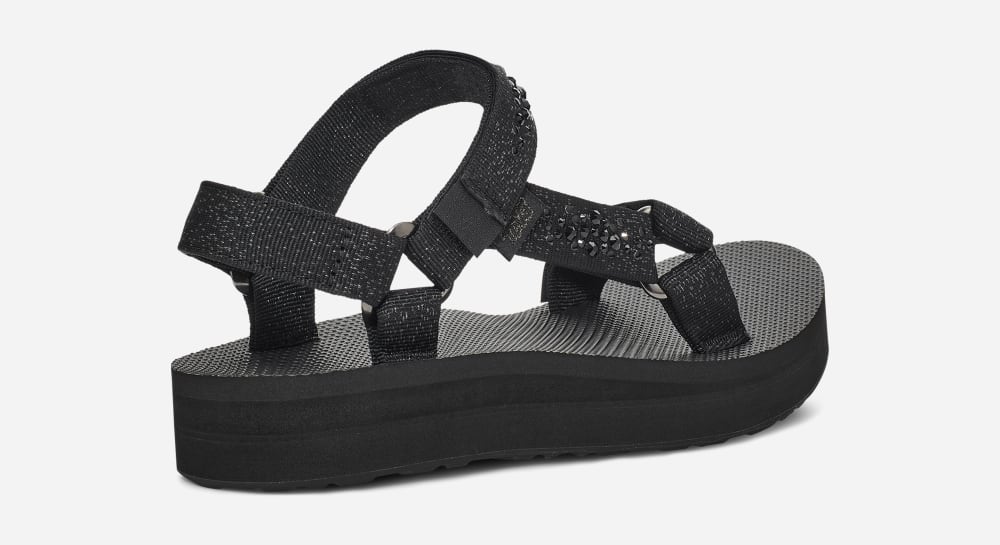 Teva Midform Universal Naisten Sandaalit Mustat | Suomi-9143