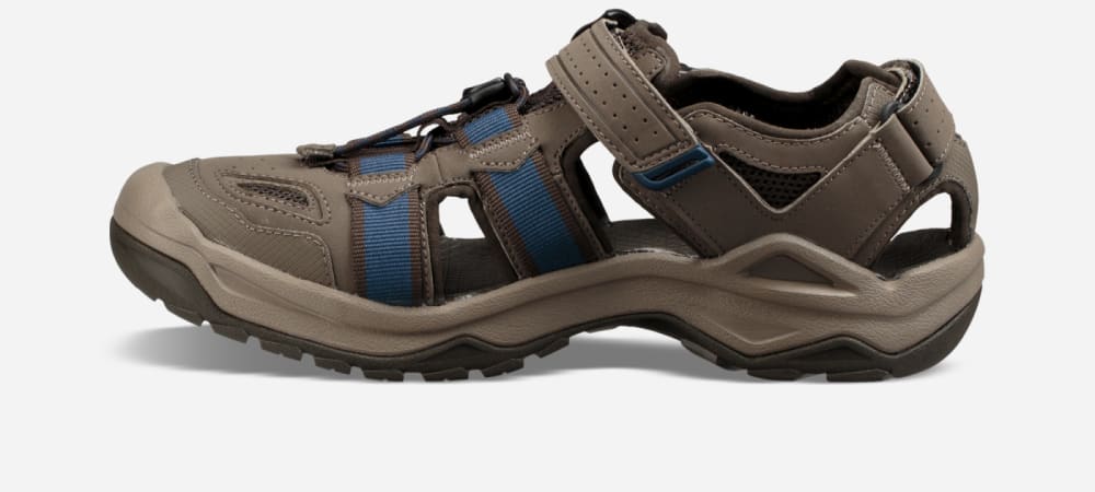 Teva Omnium 2 Miesten Vaellussandaalit Khaki | Suomi-6215