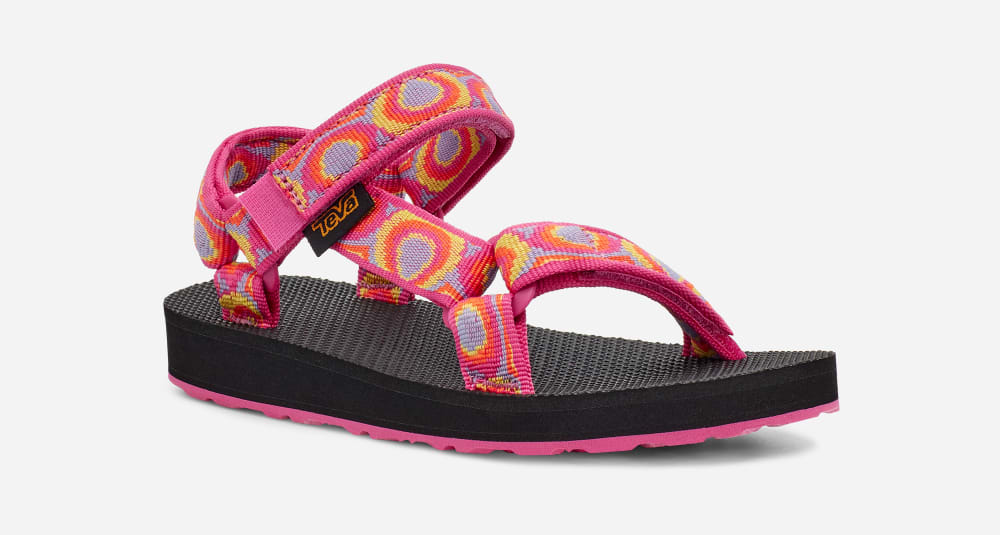 Teva Original Universal Lasten Sandaalit Fuksia | Suomi-4873