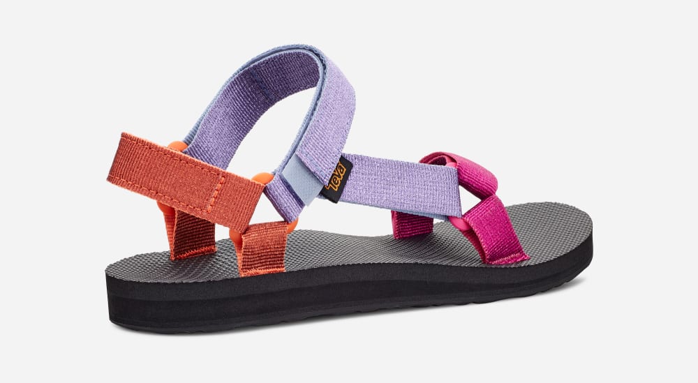 Teva Original Universal Naisten Sandaalit Metal Pinkki Monivärinen | Suomi-0568