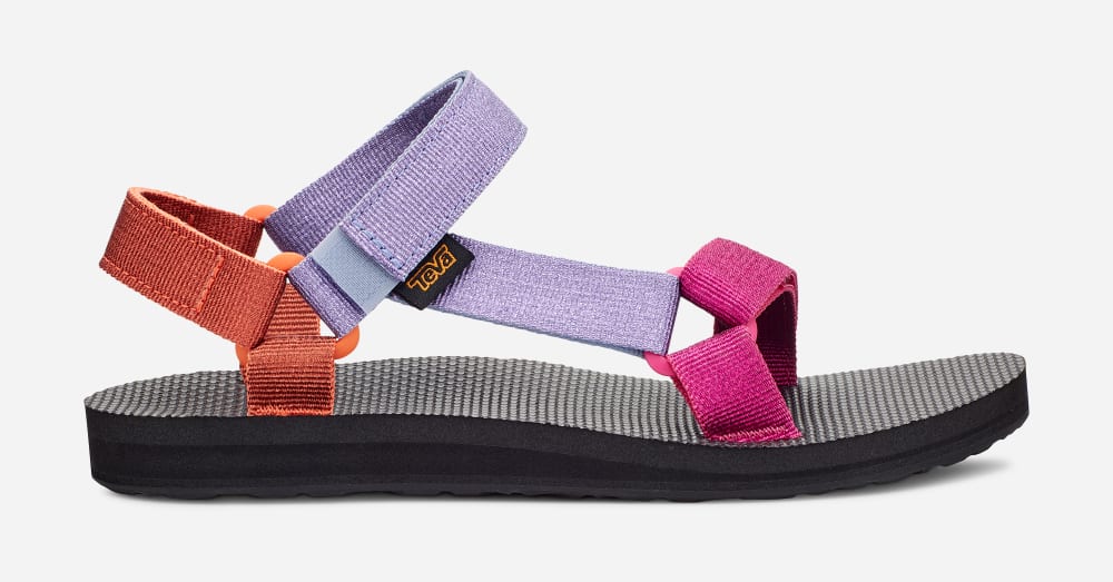 Teva Original Universal Naisten Sandaalit Metal Pinkki Monivärinen | Suomi-0568