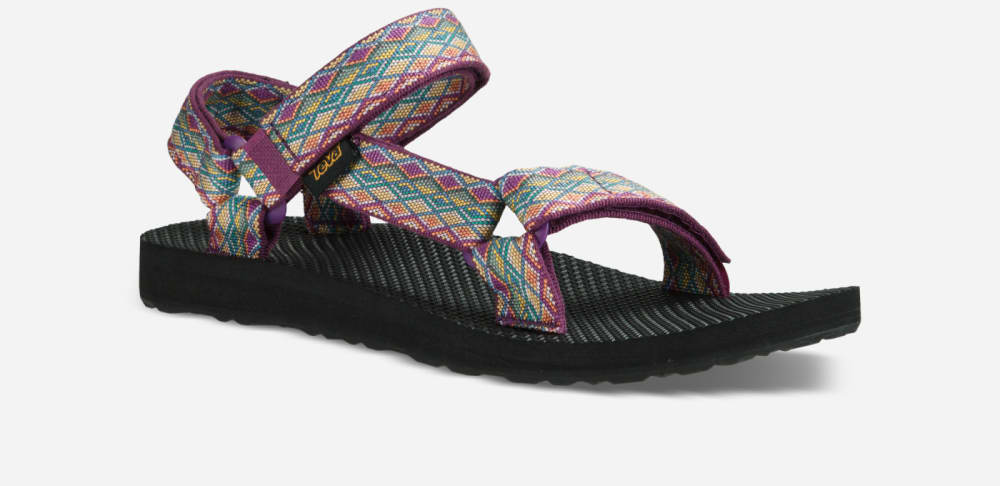 Teva Original Universal Naisten Sandaalit Tummanvioletit Monivärinen | Suomi-0724