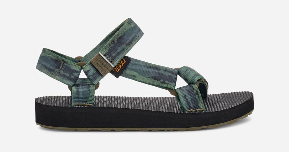 Teva Original Universal Tie-Dye Lasten Sandaalit Tummanoliivinvihreä | Suomi-2510