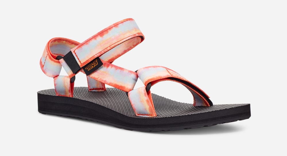 Teva Original Universal Tie-Dye Naisten Sandaalit Punainen | Suomi-8791