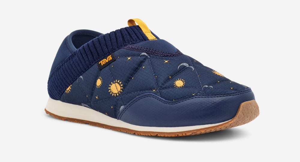 Teva ReEMBER SUN AND MOON Miesten Mokkasiinit Oranssi Sininen | Suomi-7019