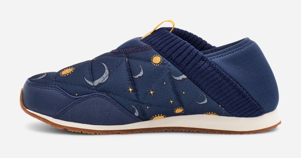 Teva ReEMBER SUN AND MOON Miesten Mokkasiinit Oranssi Sininen | Suomi-7019