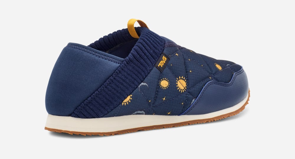 Teva ReEMBER SUN AND MOON Miesten Mokkasiinit Oranssi Sininen | Suomi-7019