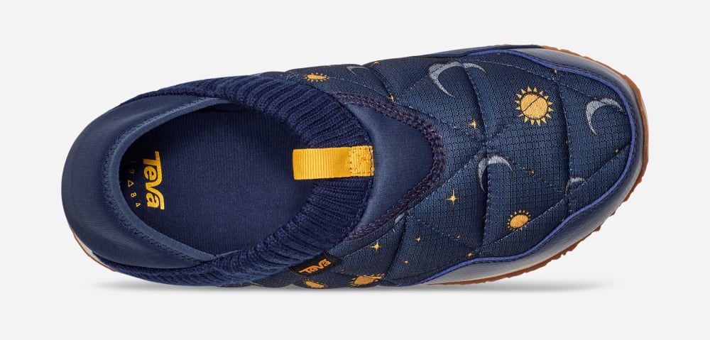 Teva ReEMBER SUN AND MOON Miesten Mokkasiinit Oranssi Sininen | Suomi-7019