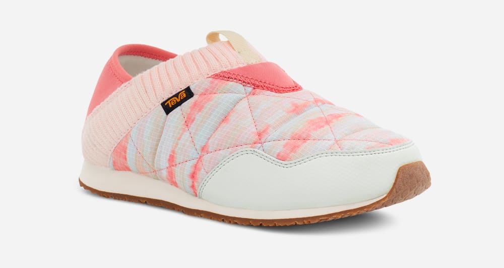 Teva ReEMBER TIE-DYE Naisten Mokkasiinit Pinkki | Suomi-8961