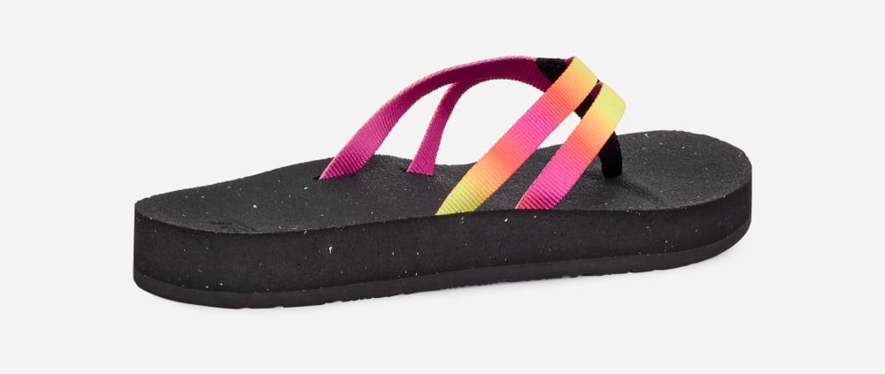 Teva Reflip Strappy Gradiate Naisten Varvastossut Pinkki Violetit | Suomi-6042