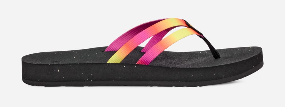 Teva Reflip Strappy Gradiate Naisten Varvastossut Pinkki Violetit | Suomi-6042