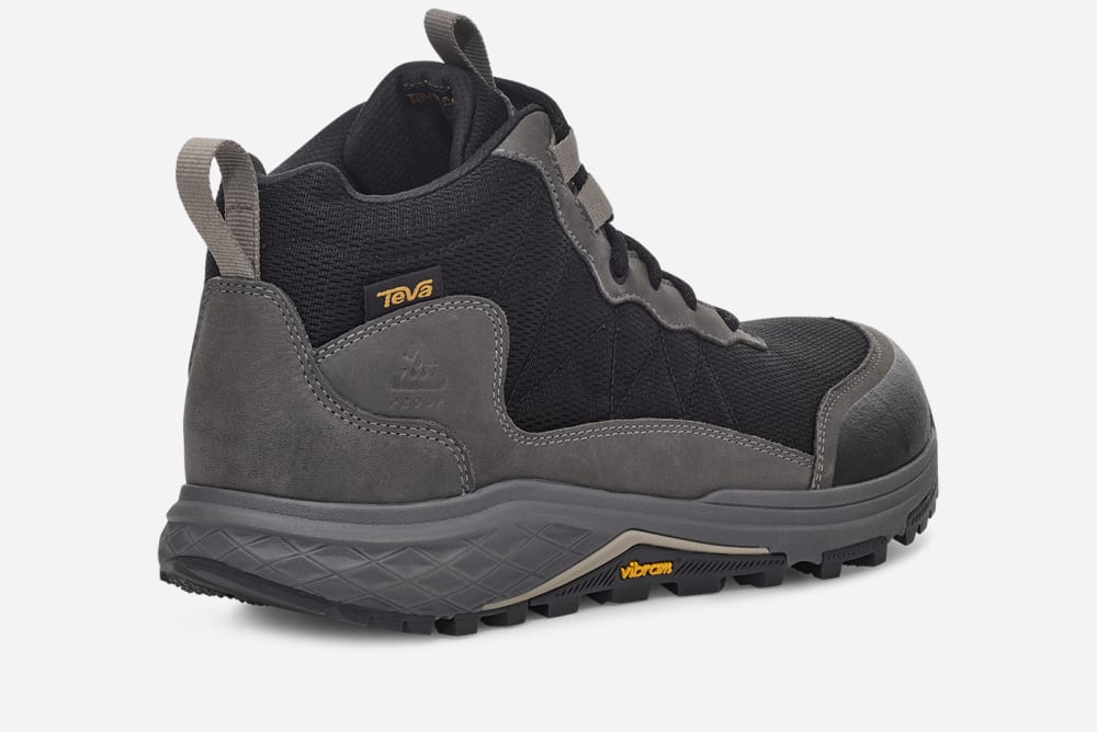 Teva Ridgeview Mid Miesten Vaellussaappaat Harmaat Mustat | Suomi-0967