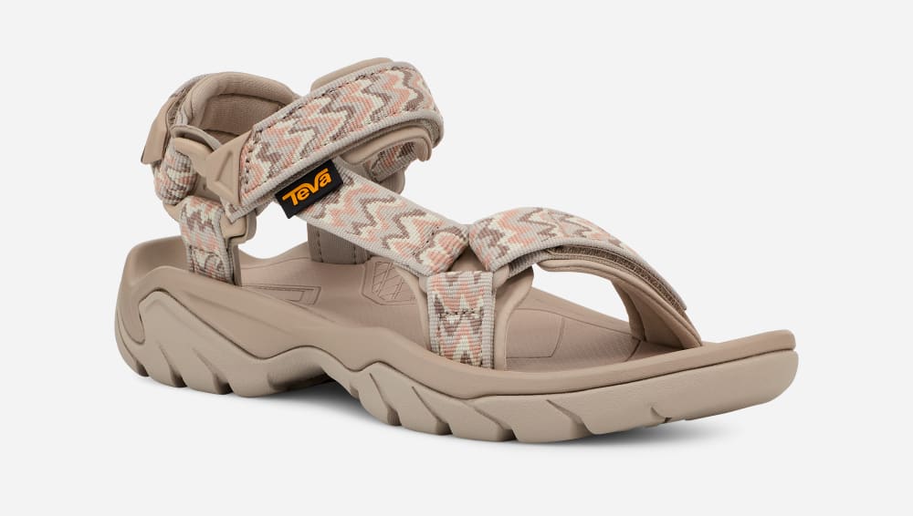 Teva Terra Fi 5 Universal Naisten Vaellussandaalit Beige | Suomi-3278