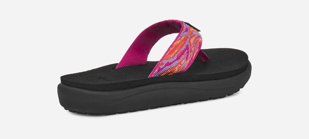 Teva Voya Lasten Varvastossut Pinkki Violetit | Suomi-0164