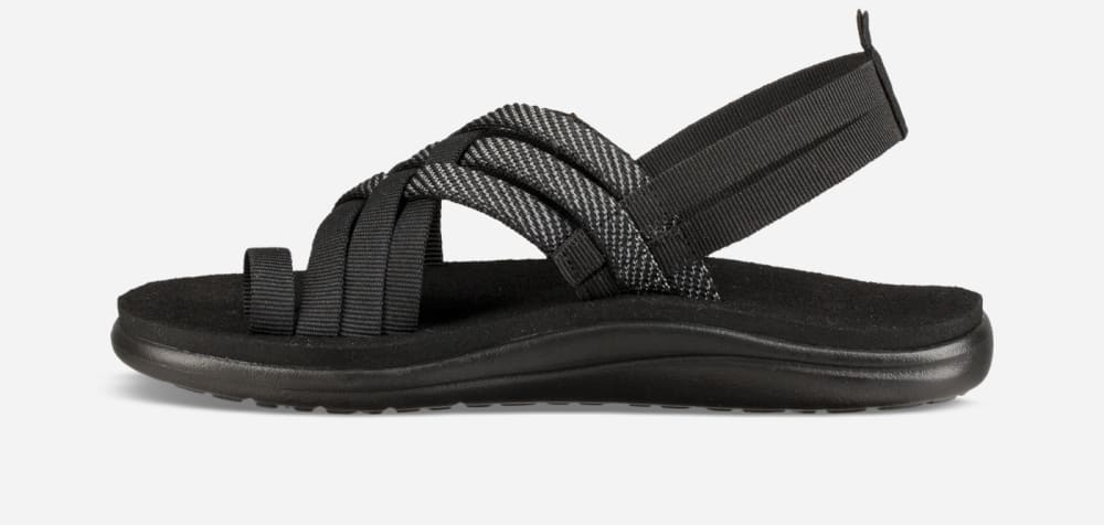 Teva Voya Strappy Naisten Sandaalit Mustat | Suomi-6087