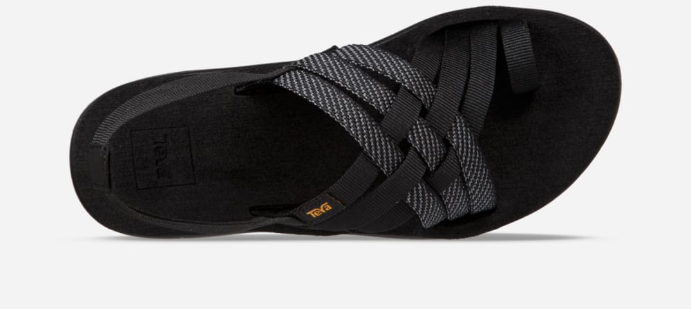 Teva Voya Strappy Naisten Sandaalit Mustat | Suomi-6087