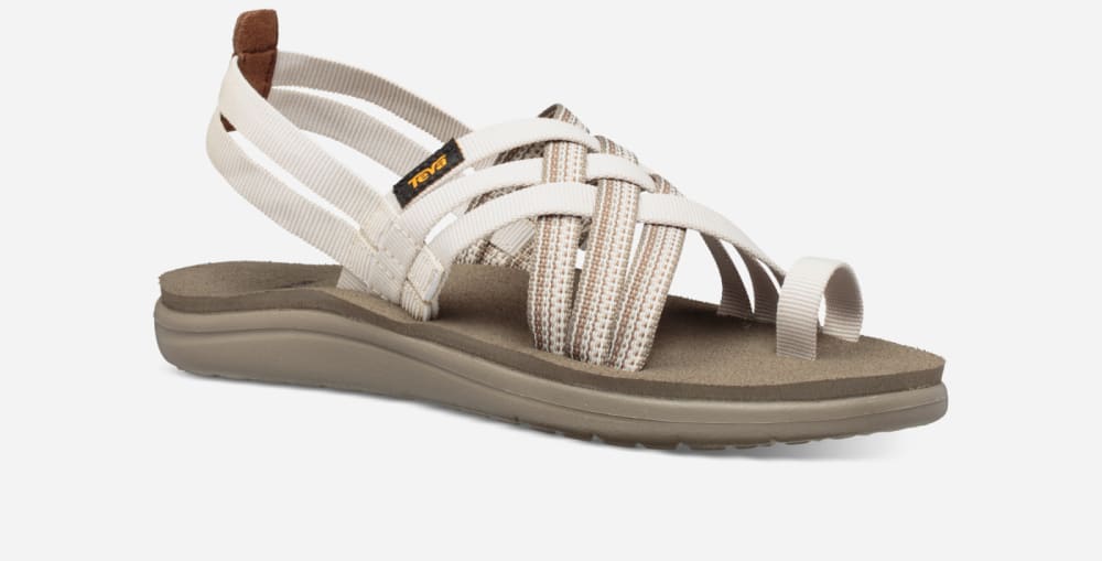 Teva Voya Strappy Naisten Sandaalit Valkoinen | Suomi-6312