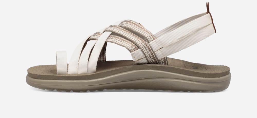 Teva Voya Strappy Naisten Sandaalit Valkoinen | Suomi-6312