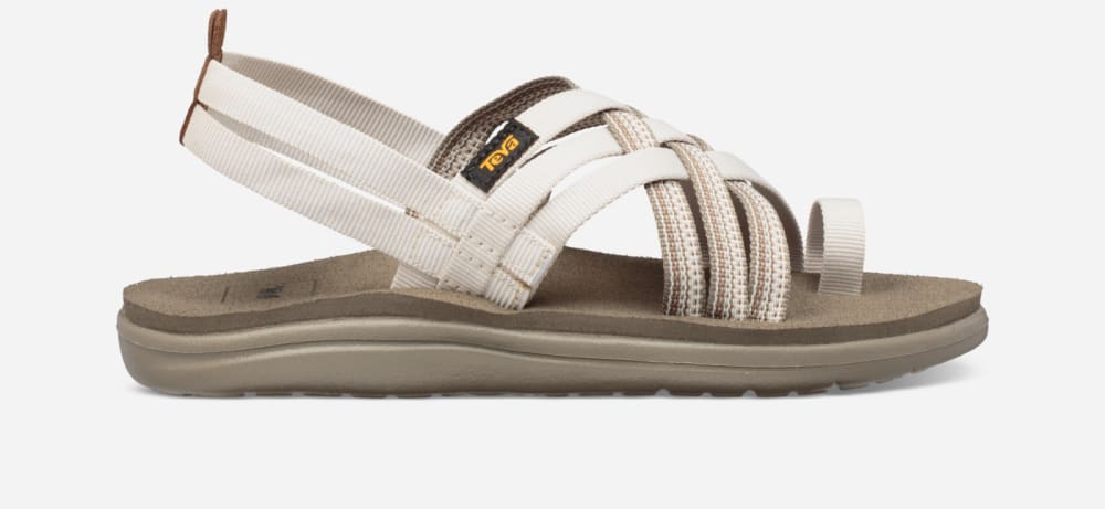 Teva Voya Strappy Naisten Sandaalit Valkoinen | Suomi-6312